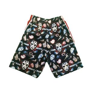 Flow Society Big Boys' Black Hat Trick Attack Shorts -Black