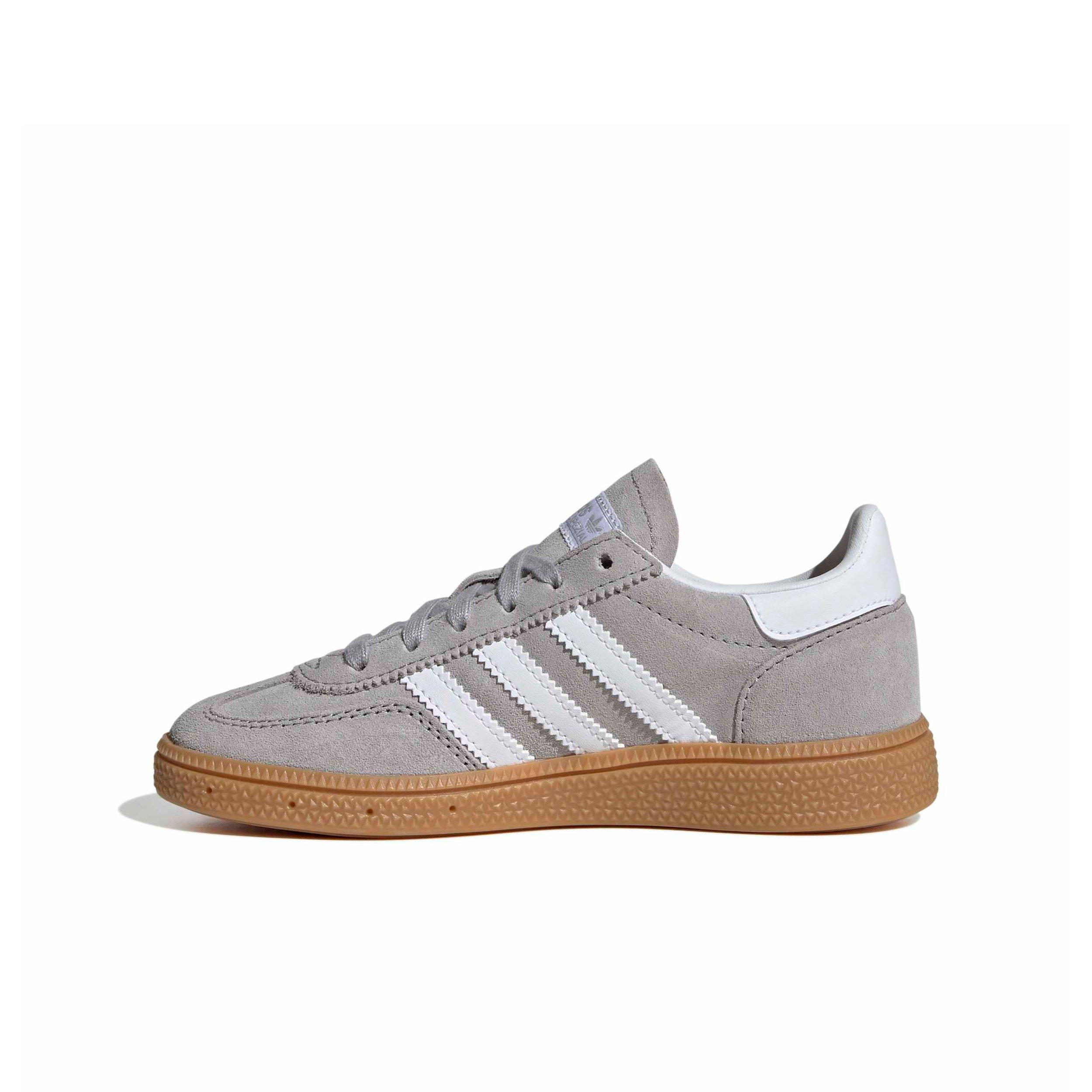 adidas Originals Handball Spezial "Grey Two/Ftwr White/Gum 3" Preschool Boys' Shoe - GREY/WHITE/GUM Thumbnail View 2