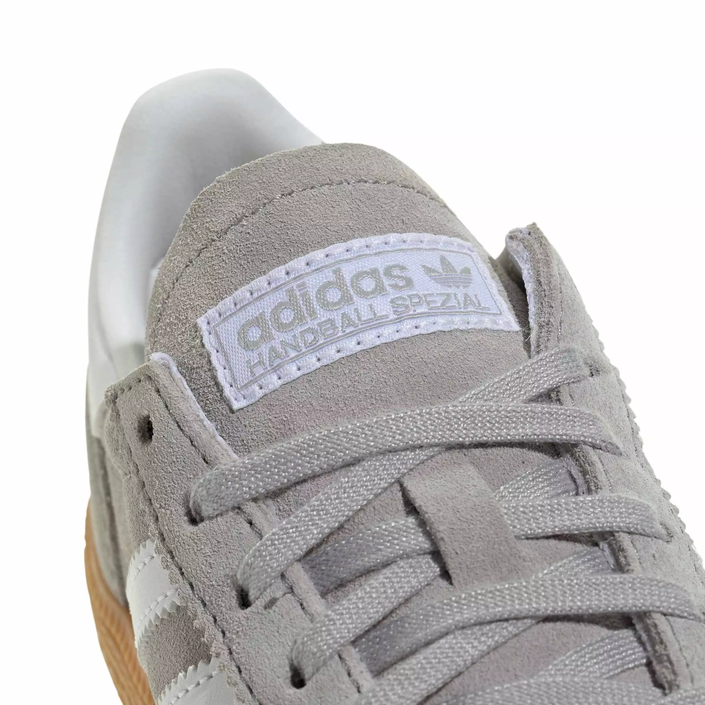 adidas Originals Handball Spezial "Grey Two/Ftwr White/Gum 3" Preschool Boys' Shoe - GREY/WHITE/GUM