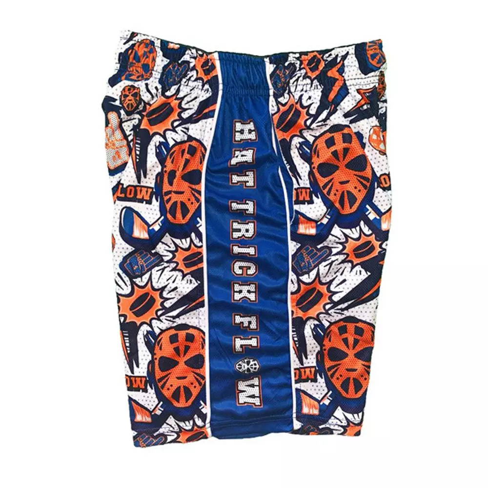 Flow Society Big Boys' White Hat Trick Flow Shorts - WHITE