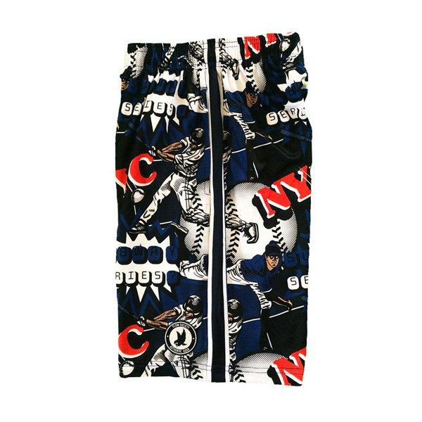 Flow Society Big Boys' NYC Baseball Attack Shorts - Navy - NAVY Thumbnail View 3