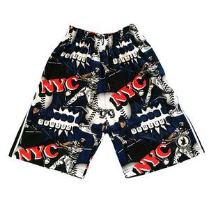 Flow Society Big Boys' NYC Baseball Attack Shorts -Navy