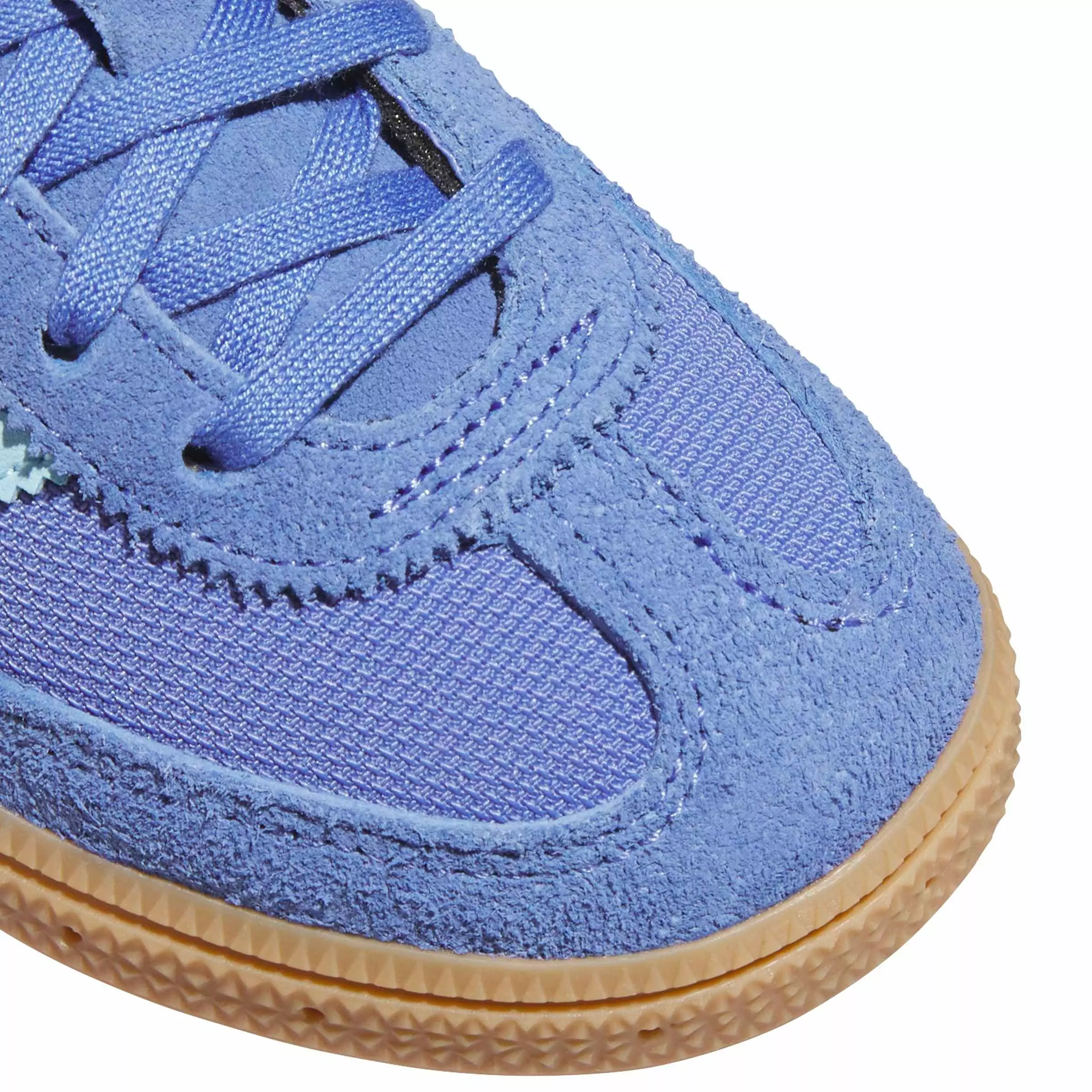 adidas Originals Handball Spezial "Real Lilac/Icey Blue/Gum 4" Preschool Girls' Shoe - LILAC/BLUE/GUM