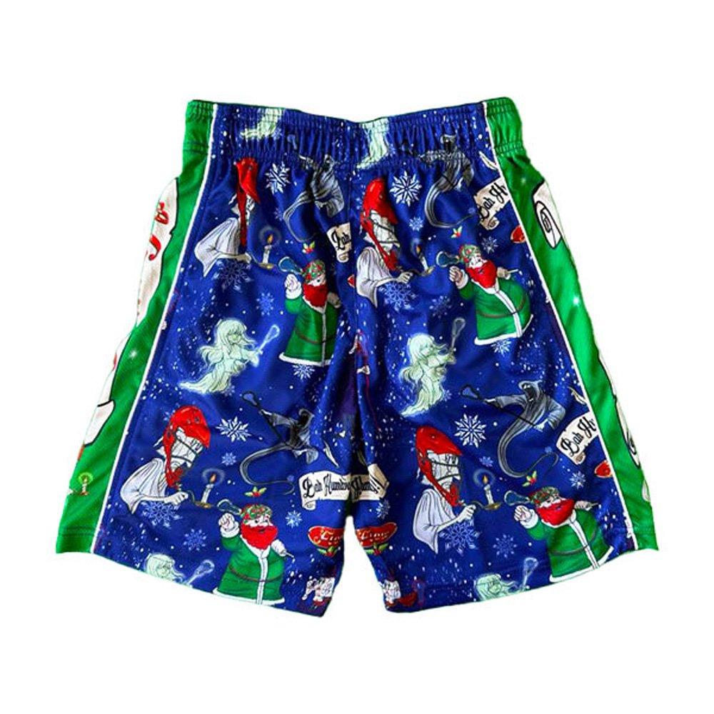 Flow Society Xmas Lax Carol Big Boys' Blue Shorts