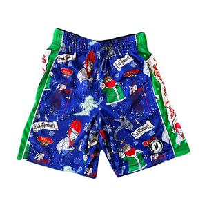 Flow Society Big Boys' Xmas Lax Carol Shorts -Blue