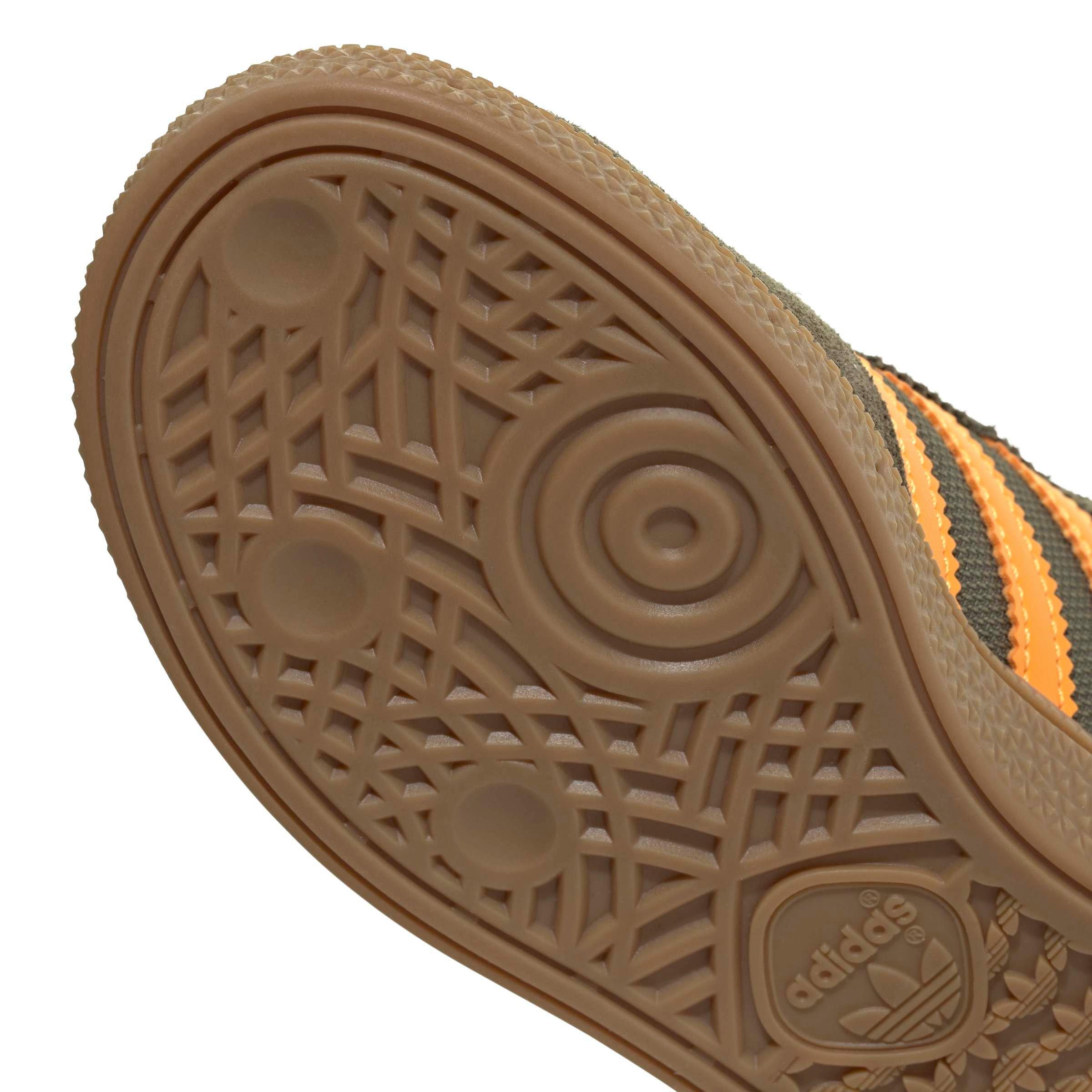 adidas Originals Handball Spezial "Olive Strata/Pure Tangerine/Gum Preschool Boys' Shoe - OLIVE/TANGERINE/GUM Thumbnail View 5