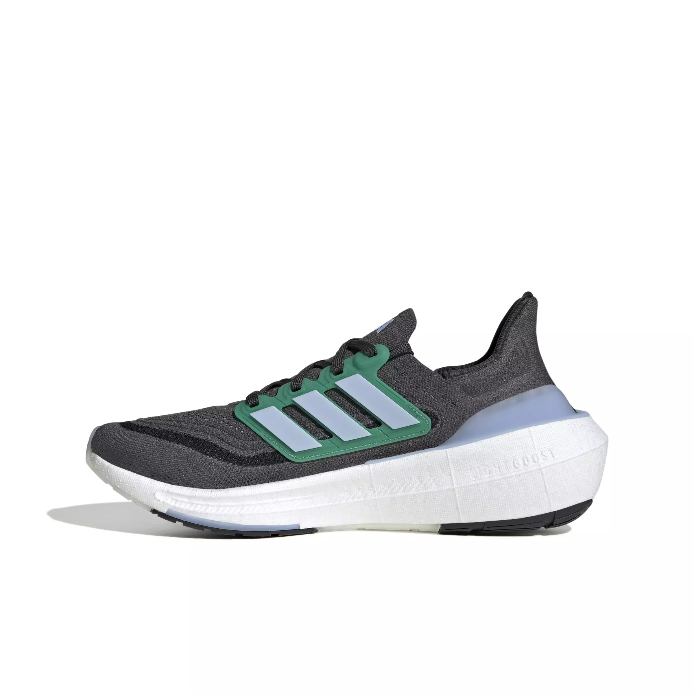 adidas Ultraboost Light "Carbon/Blue Dawn/Cou Green" Unisex Running Shoe - CARBON/BLUE/GREEN