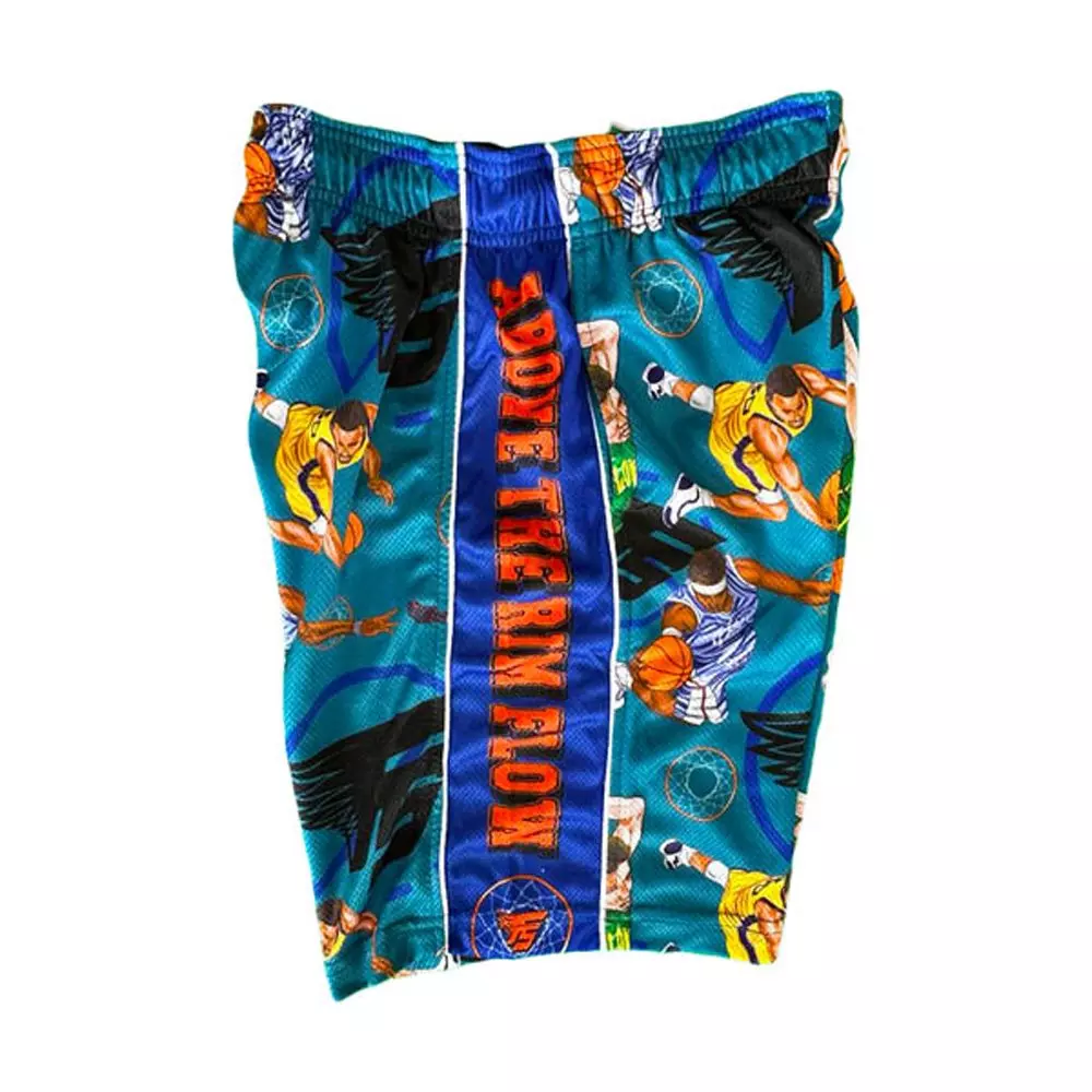 Flow Society Big Boys' Above the Rim Shorts -Teal - TEAL