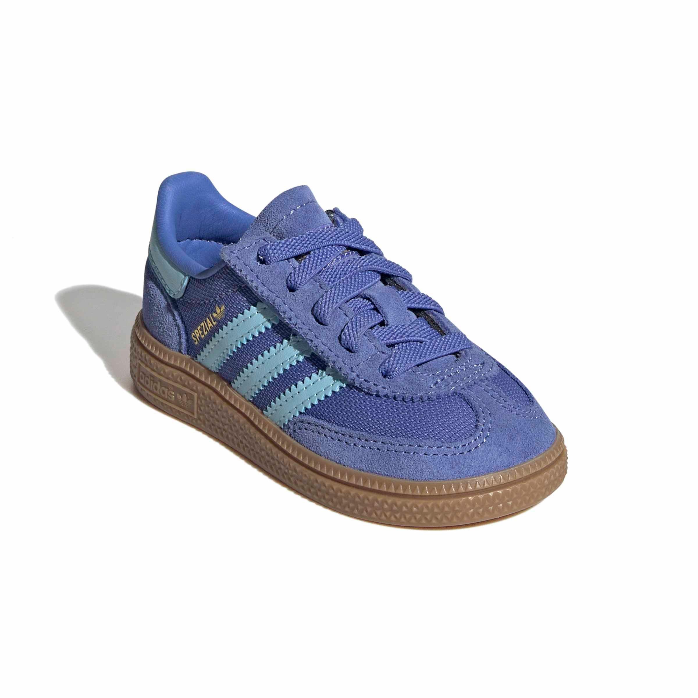 adidas Originals Handball Spezial CCEL "Real Lilac/Icey Blue/Gum 4" Infant Girls' Shoe - LILAC/BLUE/GUM
