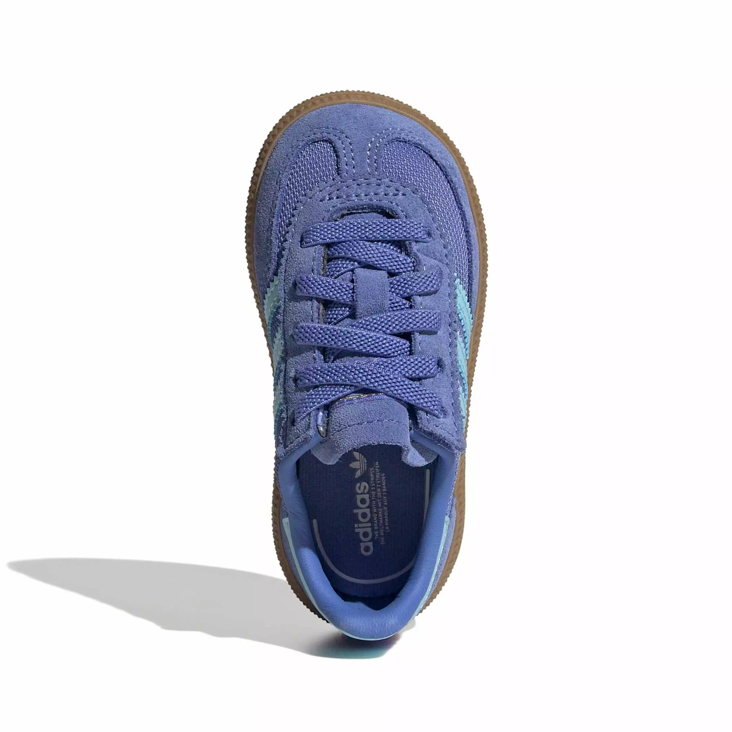 adidas Originals Handball Spezial CCEL "Real Lilac/Icey Blue/Gum 4" Infant Girls' Shoe - LILAC/BLUE/GUM