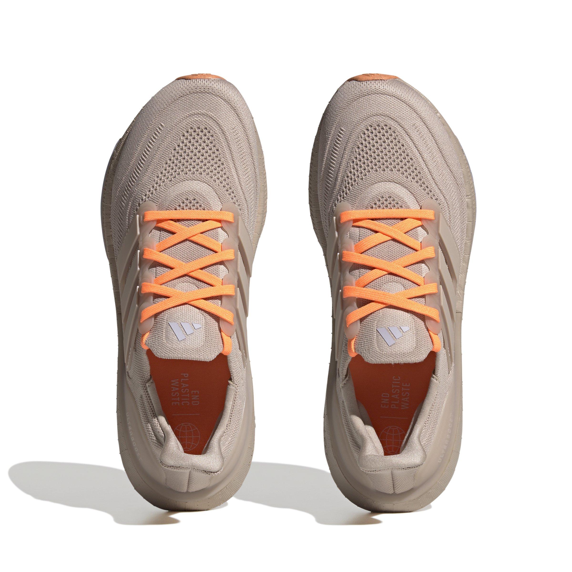 adidas Ultraboost Light Wonder Taupe Wonder Taupe Solar Red Unisex Running Shoe Hibbett