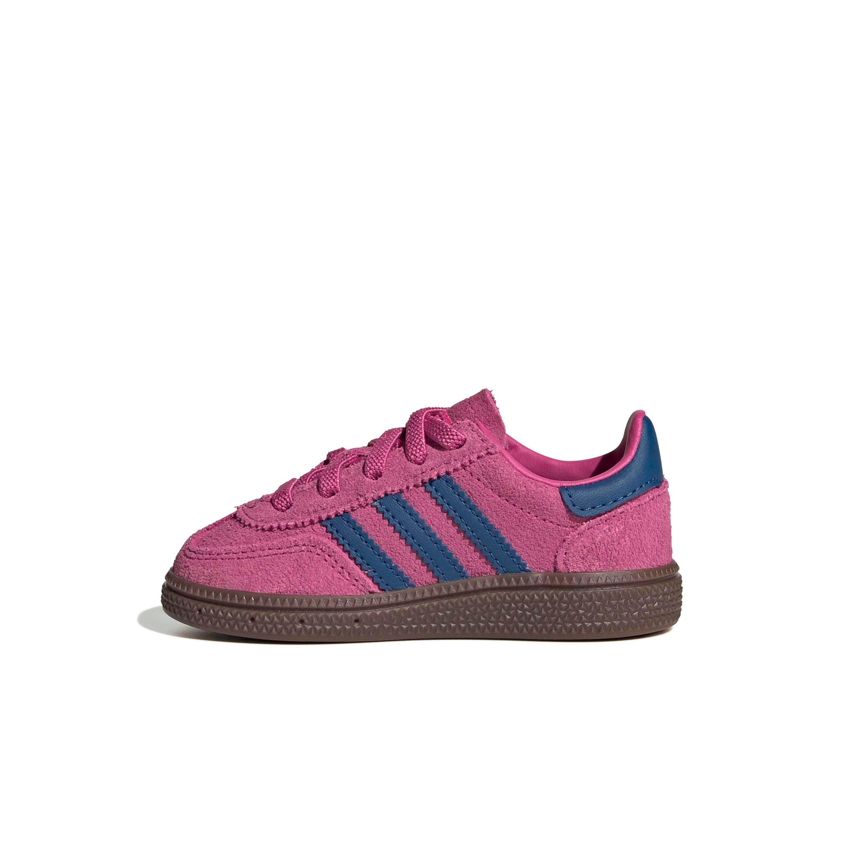 adidas Originals Handball Spezial CCEL "Shock Pink/Dark Marine/Gum 5" Infant Girls' Shoe - PINK/DK MARINE/GUM