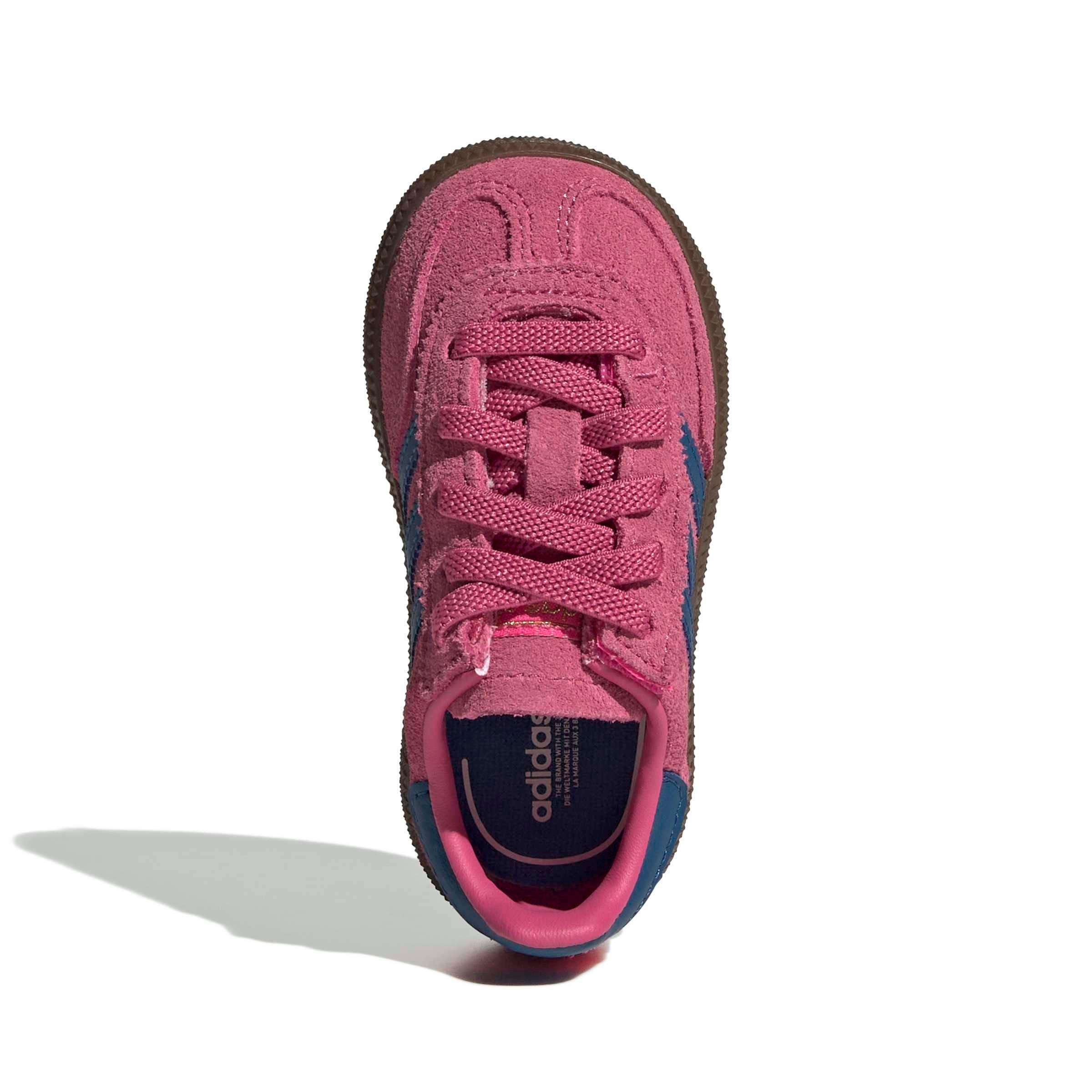 adidas Originals Handball Spezial CCEL "Shock Pink/Dark Marine/Gum 5" Infant Girls' Shoe - PINK/DK MARINE/GUM