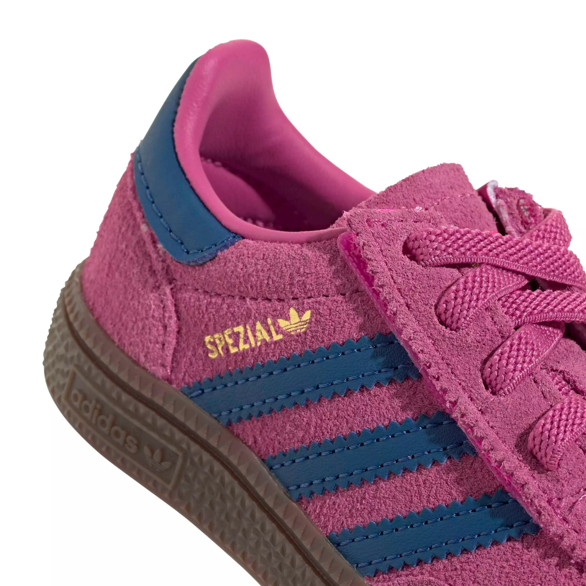 adidas Originals Handball Spezial CCEL "Shock Pink/Dark Marine/Gum 5" Infant Girls' Shoe - PINK/DK MARINE/GUM