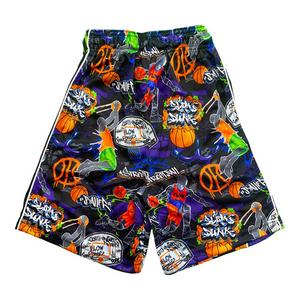 Flow Society Big Boys' Graffiti Streetball Shorts -Black