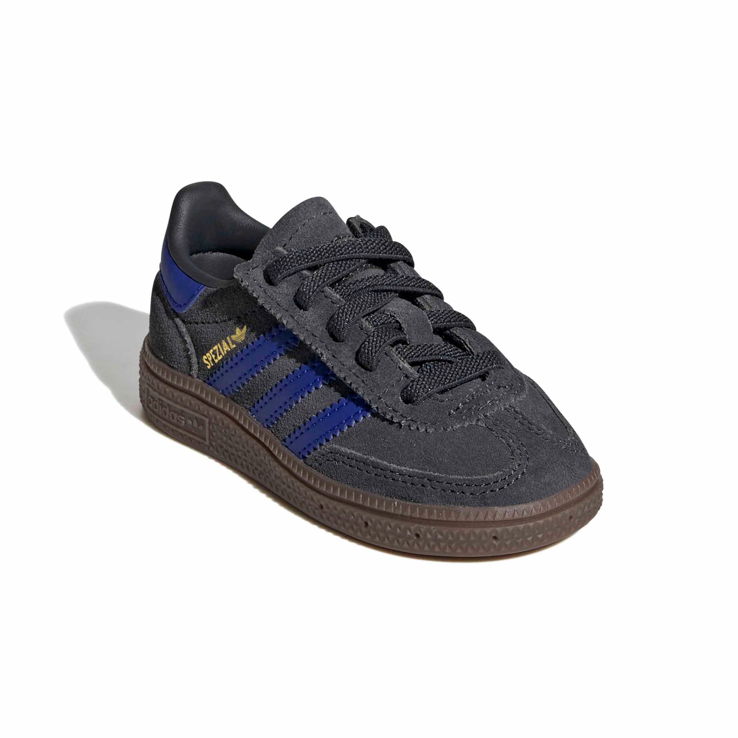 adidas Originals Handball Spezial CCEL "Carbon/Lucid Blue/Gum 5" Infant Boys' Shoe - CARBON/BLUE/GUM