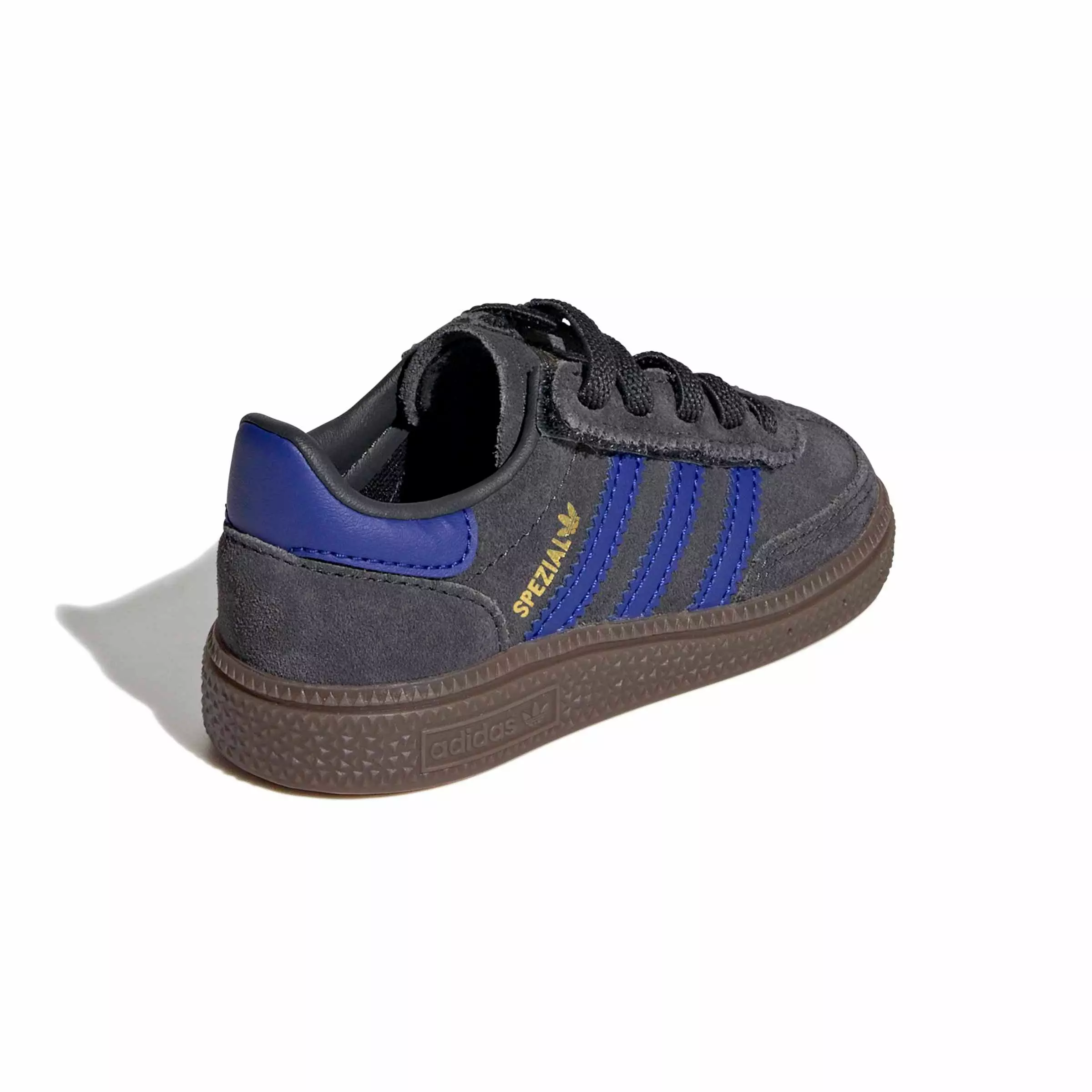 adidas Originals Handball Spezial CCEL "Carbon/Lucid Blue/Gum 5" Infant Boys' Shoe - CARBON/BLUE/GUM