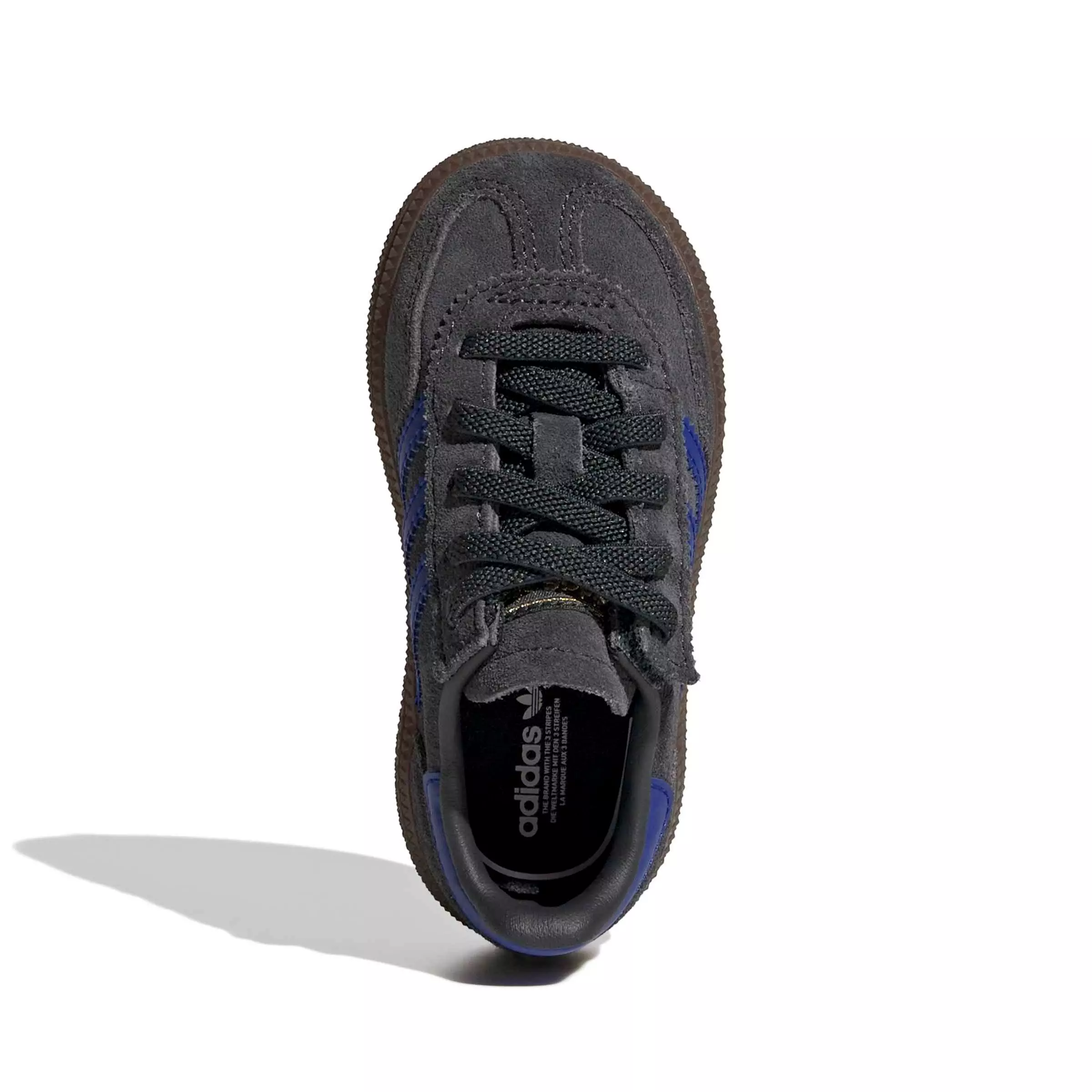 adidas Originals Handball Spezial CCEL "Carbon/Lucid Blue/Gum 5" Infant Boys' Shoe - CARBON/BLUE/GUM
