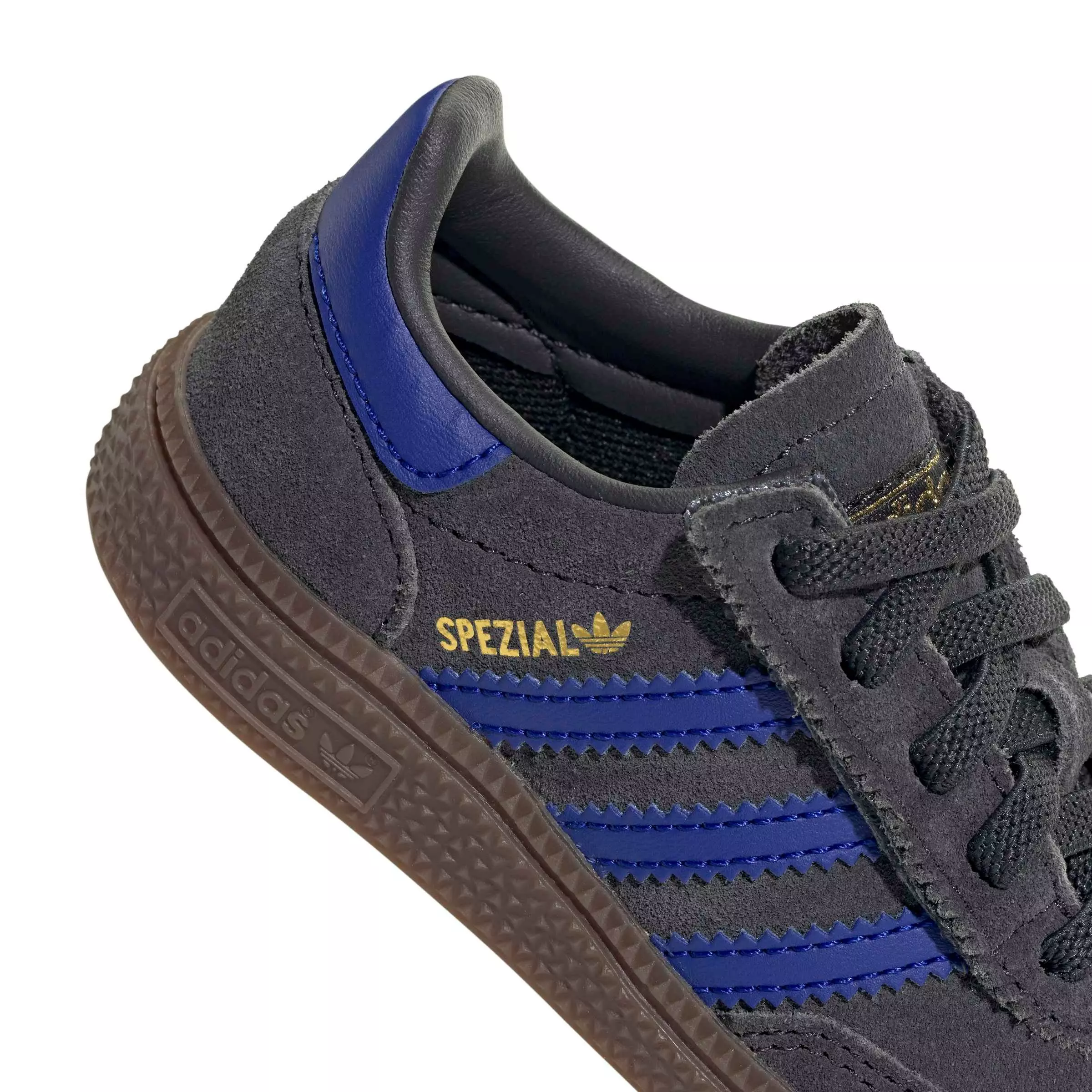 adidas Originals Handball Spezial CCEL "Carbon/Lucid Blue/Gum 5" Infant Boys' Shoe - CARBON/BLUE/GUM