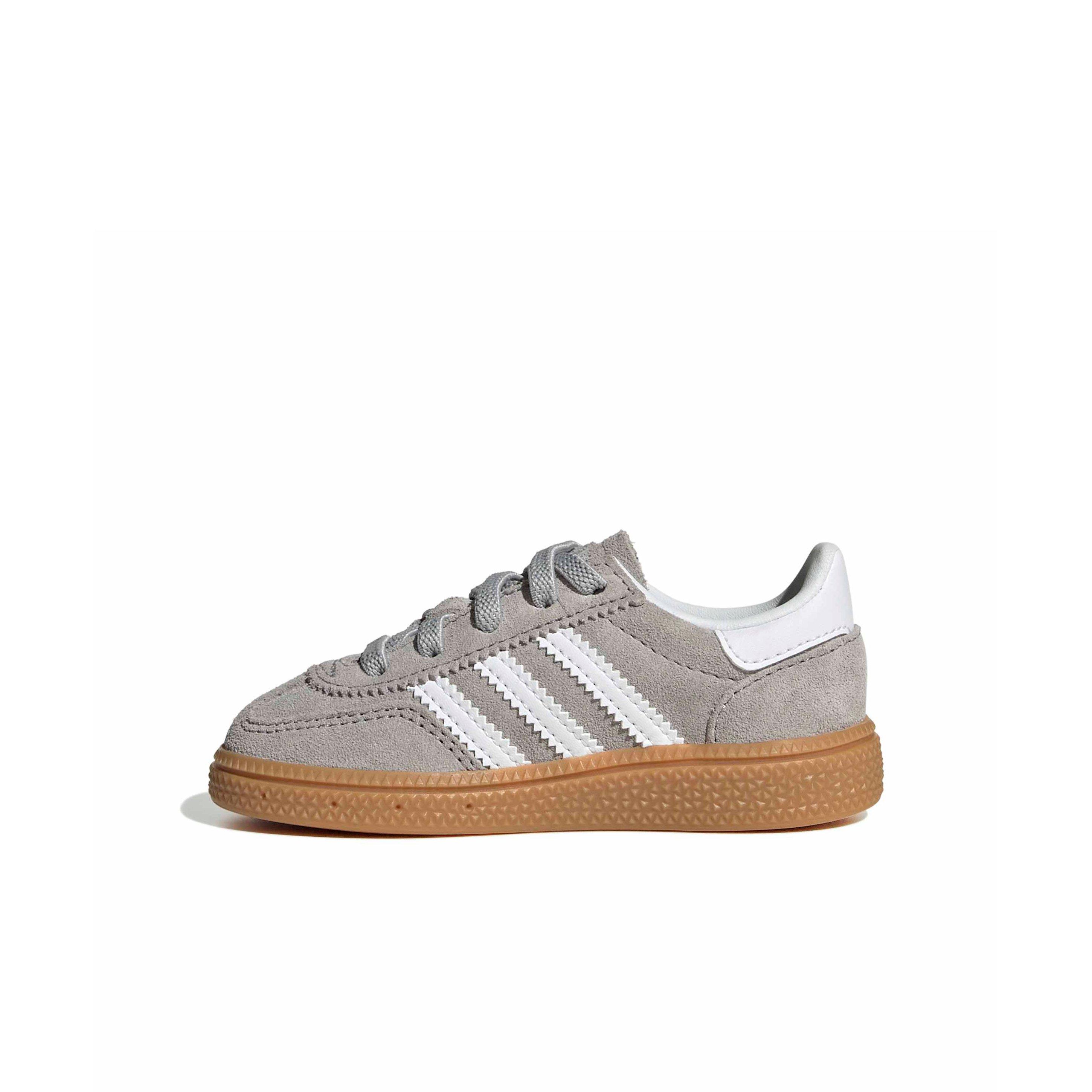 adidas Originals Handball Spezial CCEL "Grey Two/Ftwr White/Gum 3" Infant Boys' Shoe - GREY/WHITE/GUM Thumbnail View 2