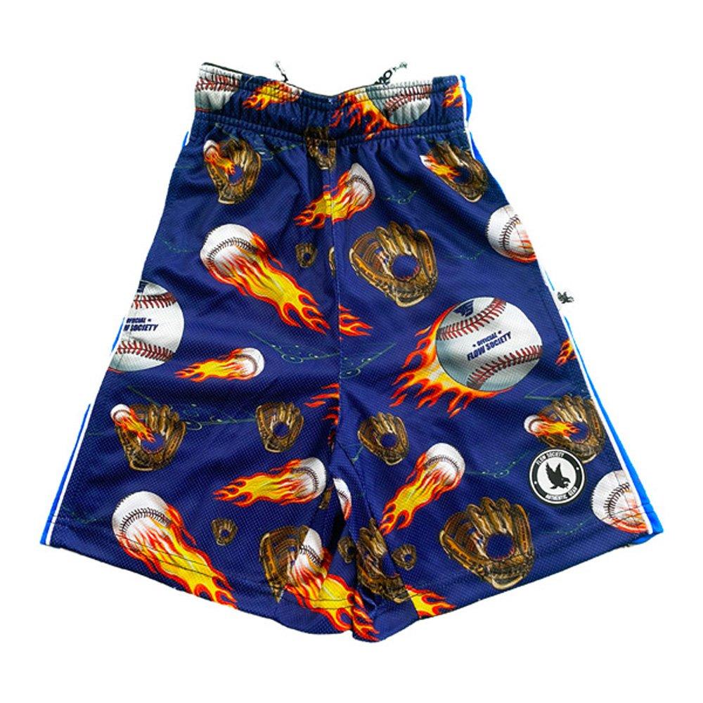 Flow Society Fastball Baseball Big Boys' Navy Shorts