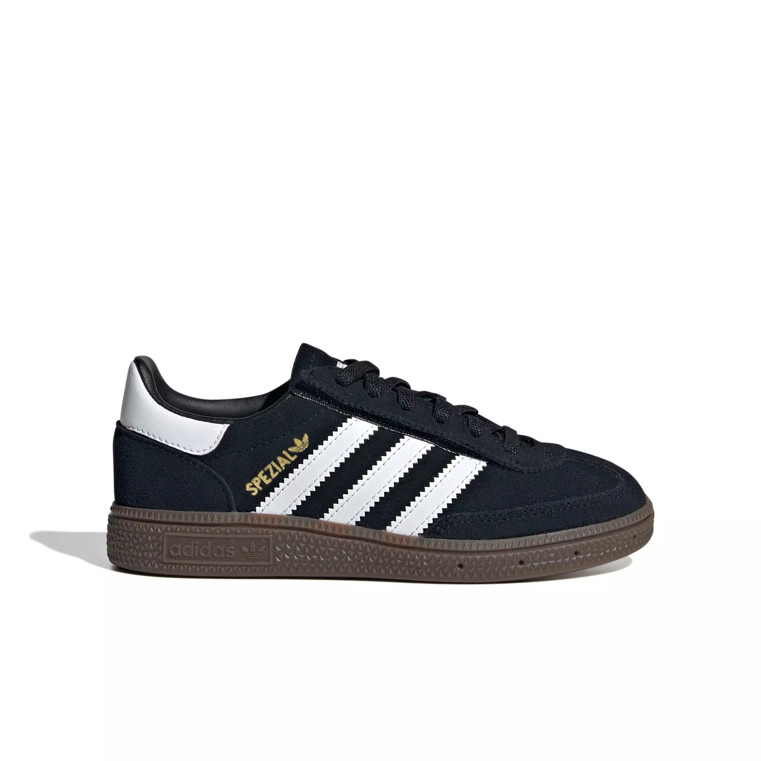 adidas Originals Handball Spezial CCEL "Core Black/Ftwr White/Gum 5" Preschool Boys' Shoe - BLACK/WHITE/GUM