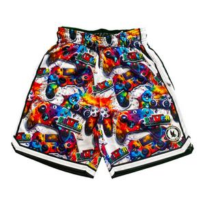 Flow Society Big Boys' Gamer Flow Shorts -White