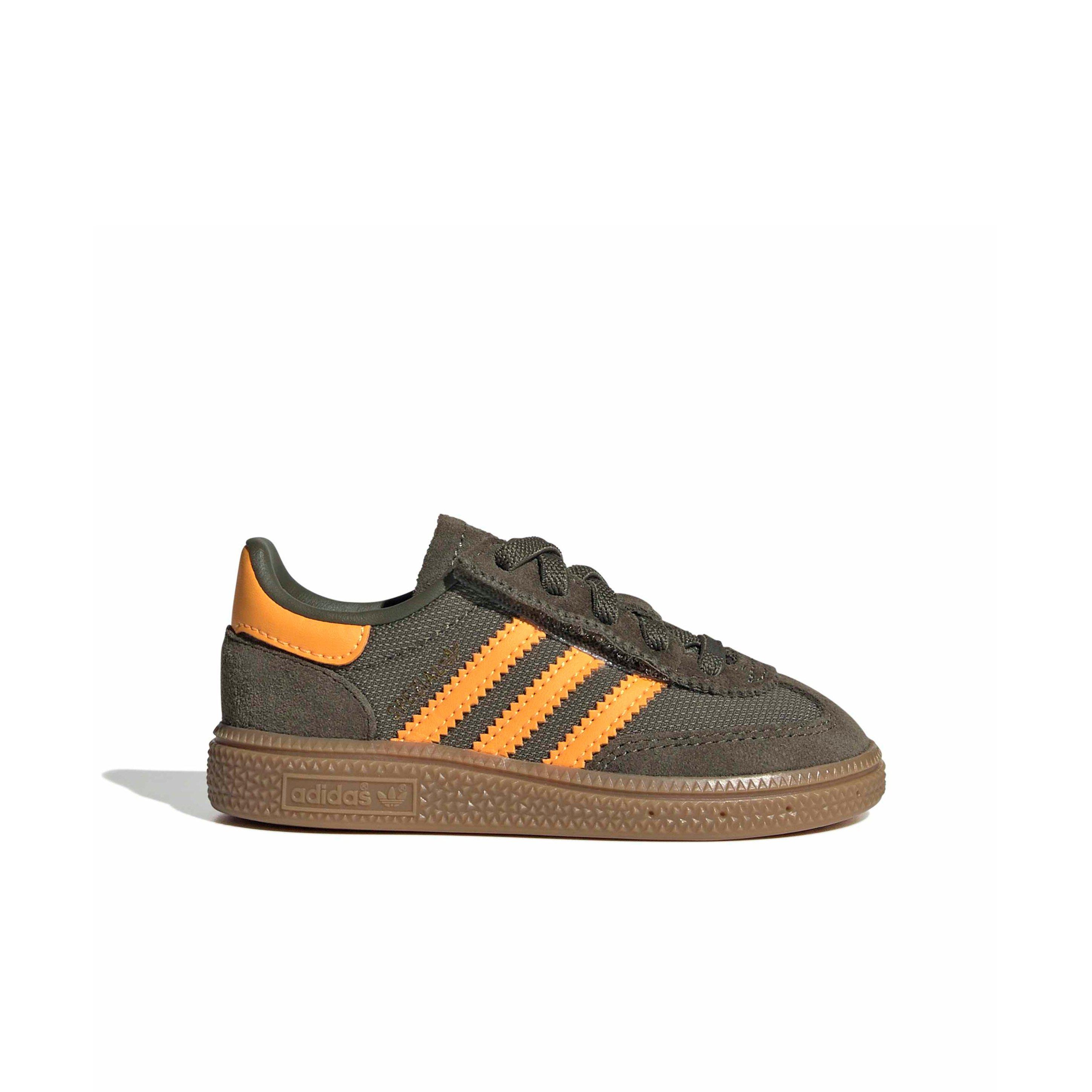 adidas Originals Handball Spezial CCEL "Olive Strata/Pure Tangerine/Gum 4" Infant Boys' Shoe - OLIVE/TANGERINE/GUM