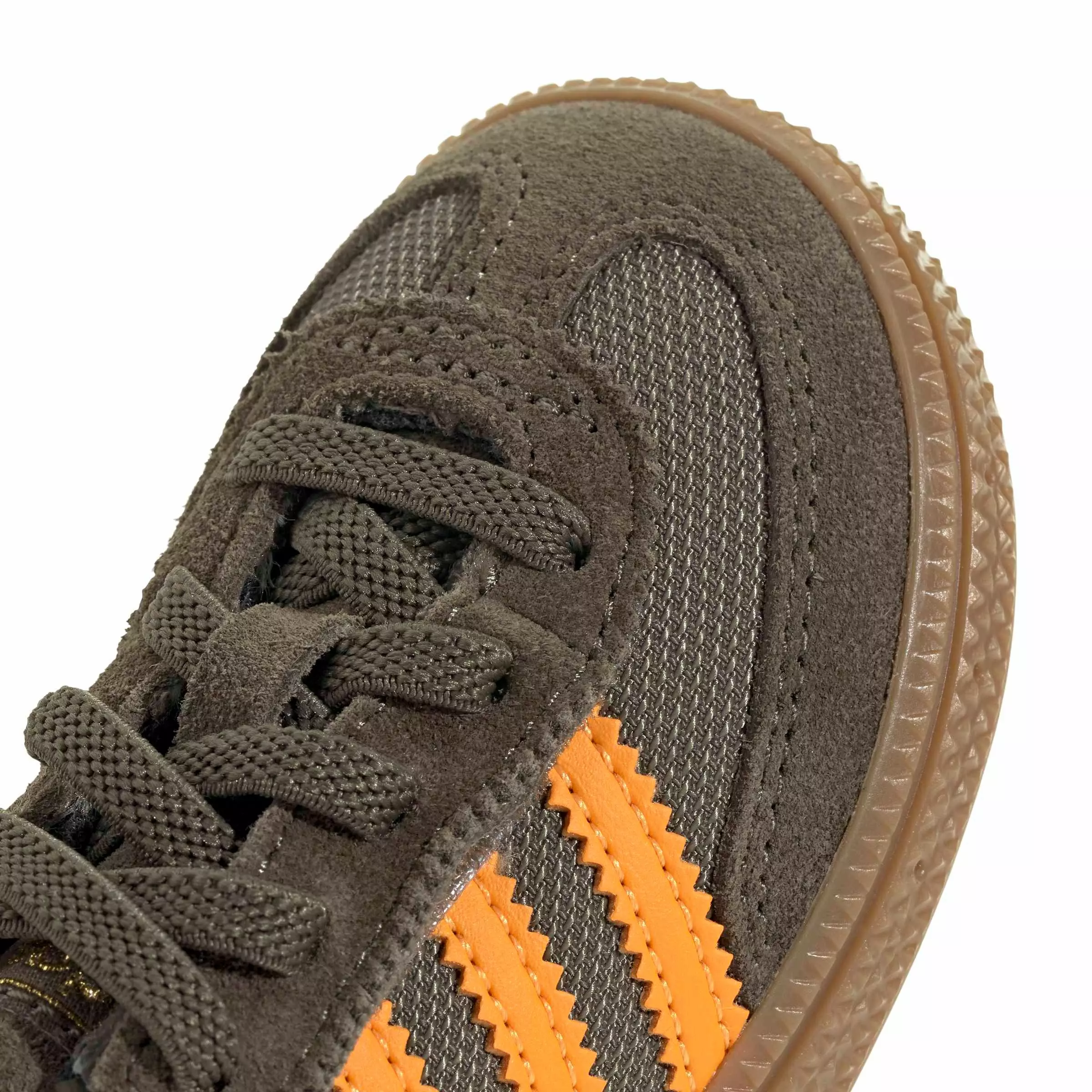 adidas Originals Handball Spezial CCEL "Olive Strata/Pure Tangerine/Gum 4" Infant Boys' Shoe - OLIVE/TANGERINE/GUM