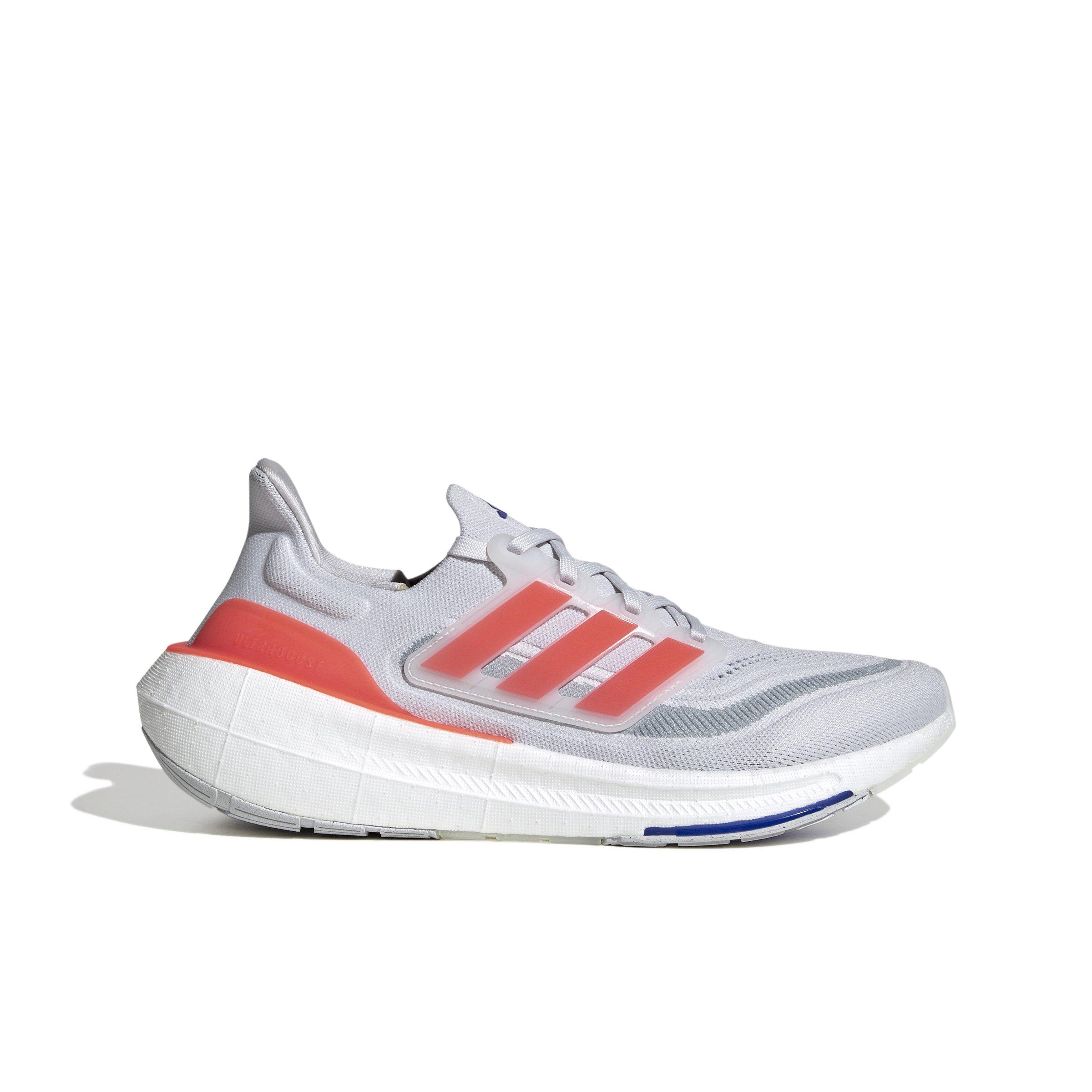 adidas Ultraboost Light "Dash Grey/Sol Red/Luc Blue" Unisex Running Shoe - GREY/RED/BLUE Thumbnail View 1