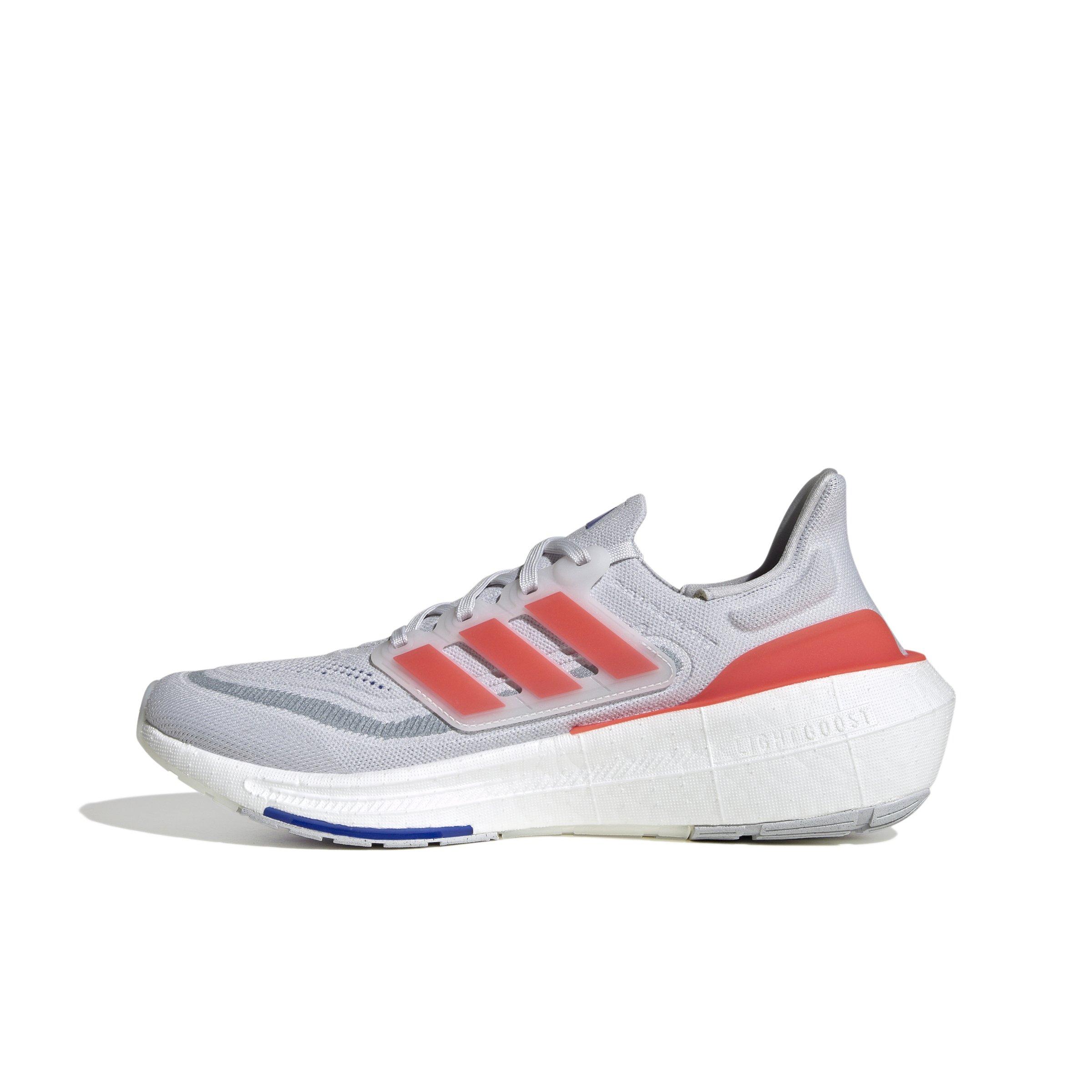 adidas Ultraboost Light "Dash Grey/Sol Red/Luc Blue" Unisex Running Shoe - GREY/RED/BLUE Thumbnail View 2