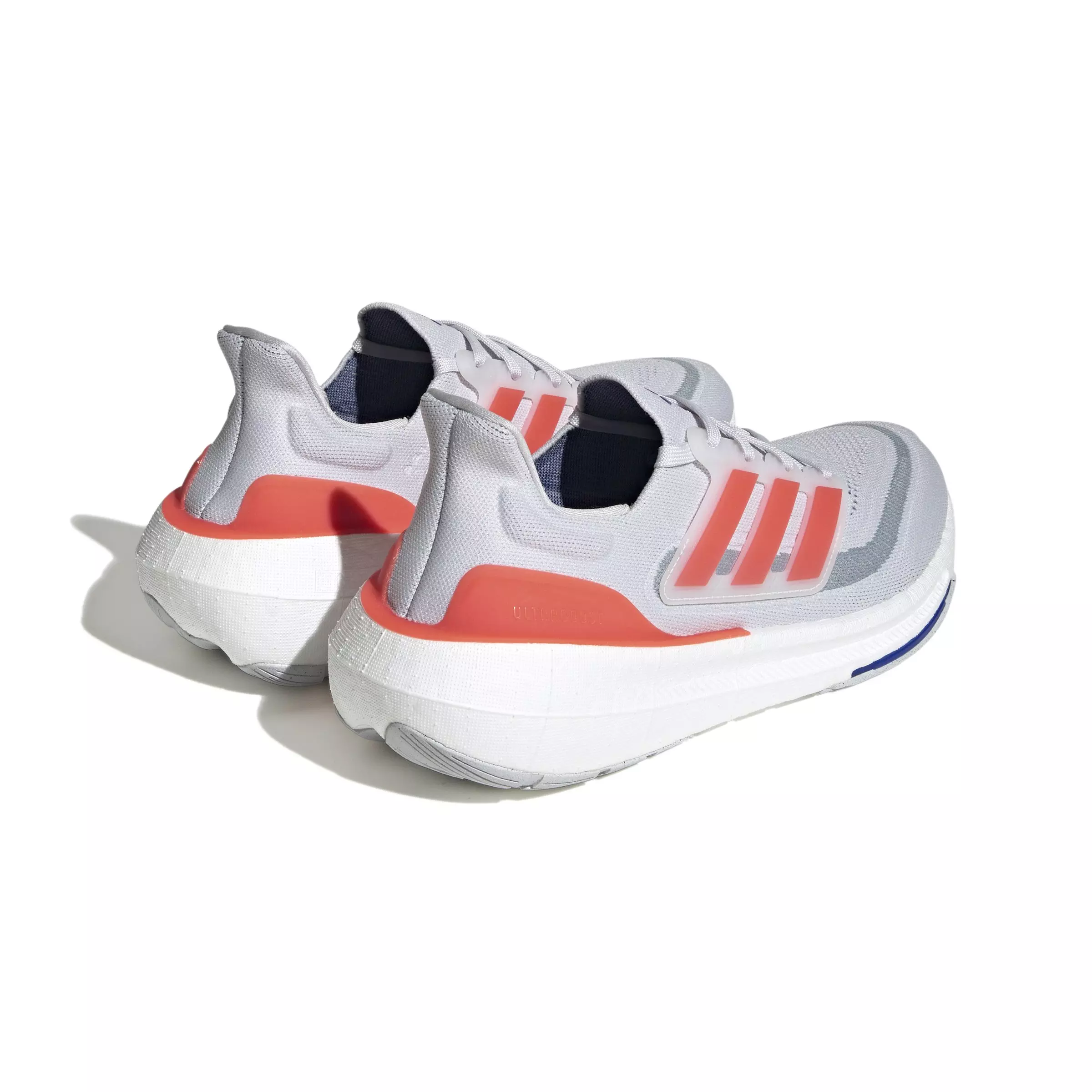 adidas Ultraboost Light "Dash Grey/Sol Red/Luc Blue" Unisex Running Shoe - GREY/RED/BLUE