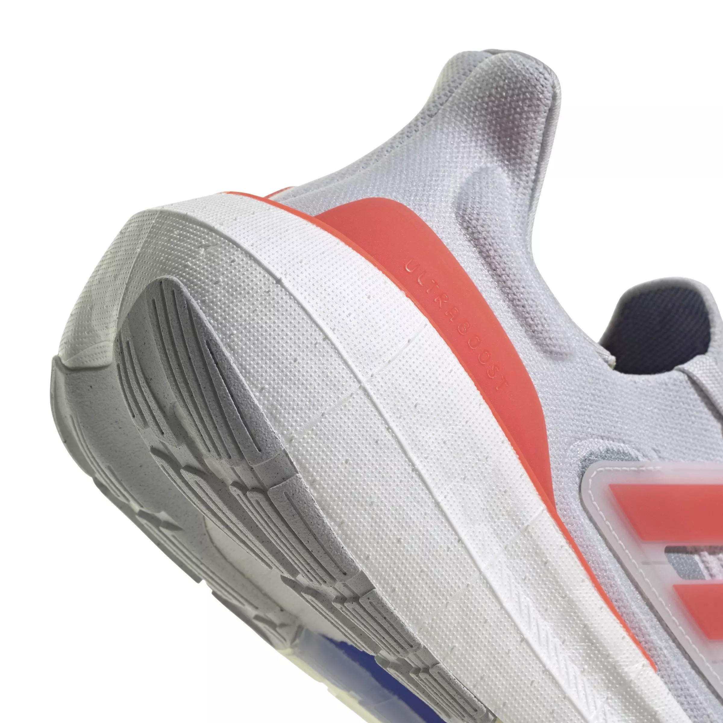 adidas Ultraboost Light "Dash Grey/Sol Red/Luc Blue" Unisex Running Shoe - GREY/RED/BLUE