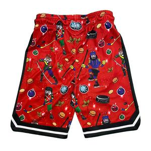Flow Society Big Boys' Nutcracker Flow Shorts -Red