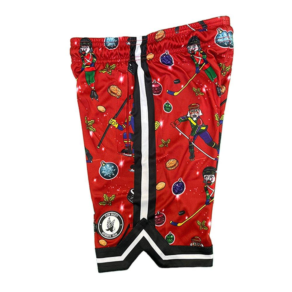Flow Society Big Boys' Nutcracker Flow Shorts - Red - RED Thumbnail View 3