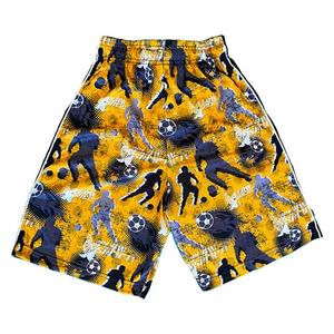 Flow Society Big Boys' Varsity Soccer Flow Shorts -Black/Gold