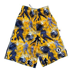 Flow Society Big Boys' Varsity Soccer Flow Shorts -Black/Gold