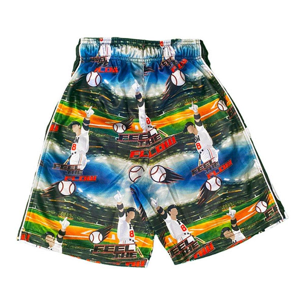 Flow Society Feel the Flow Baseball Big Boys' Multi Shorts