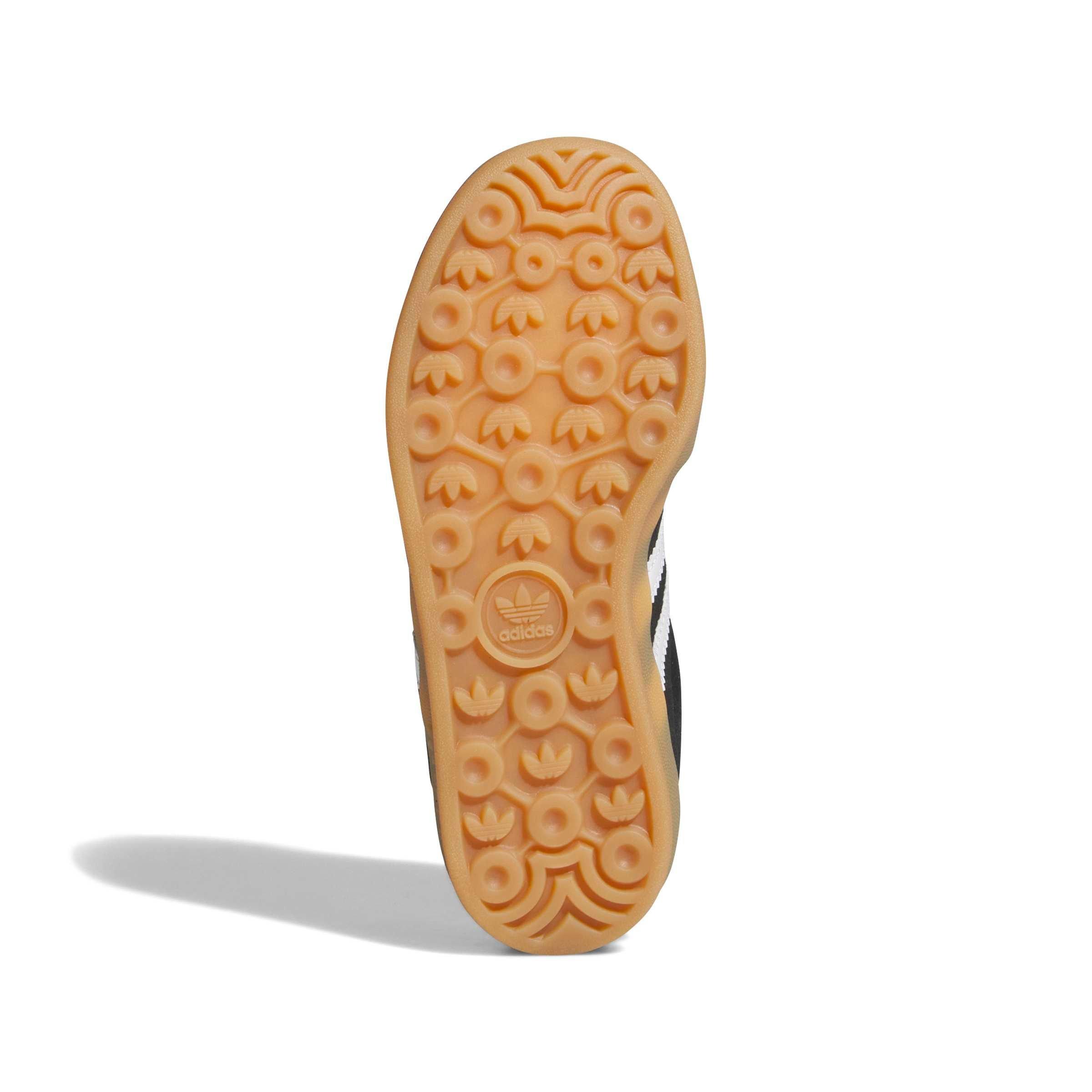 adidas Originals Gazelle Indoor "Core Black/Ftwr White/Gum 2" Preschool Boys' Shoe - BLACK/WHITE/GUM Thumbnail View 6