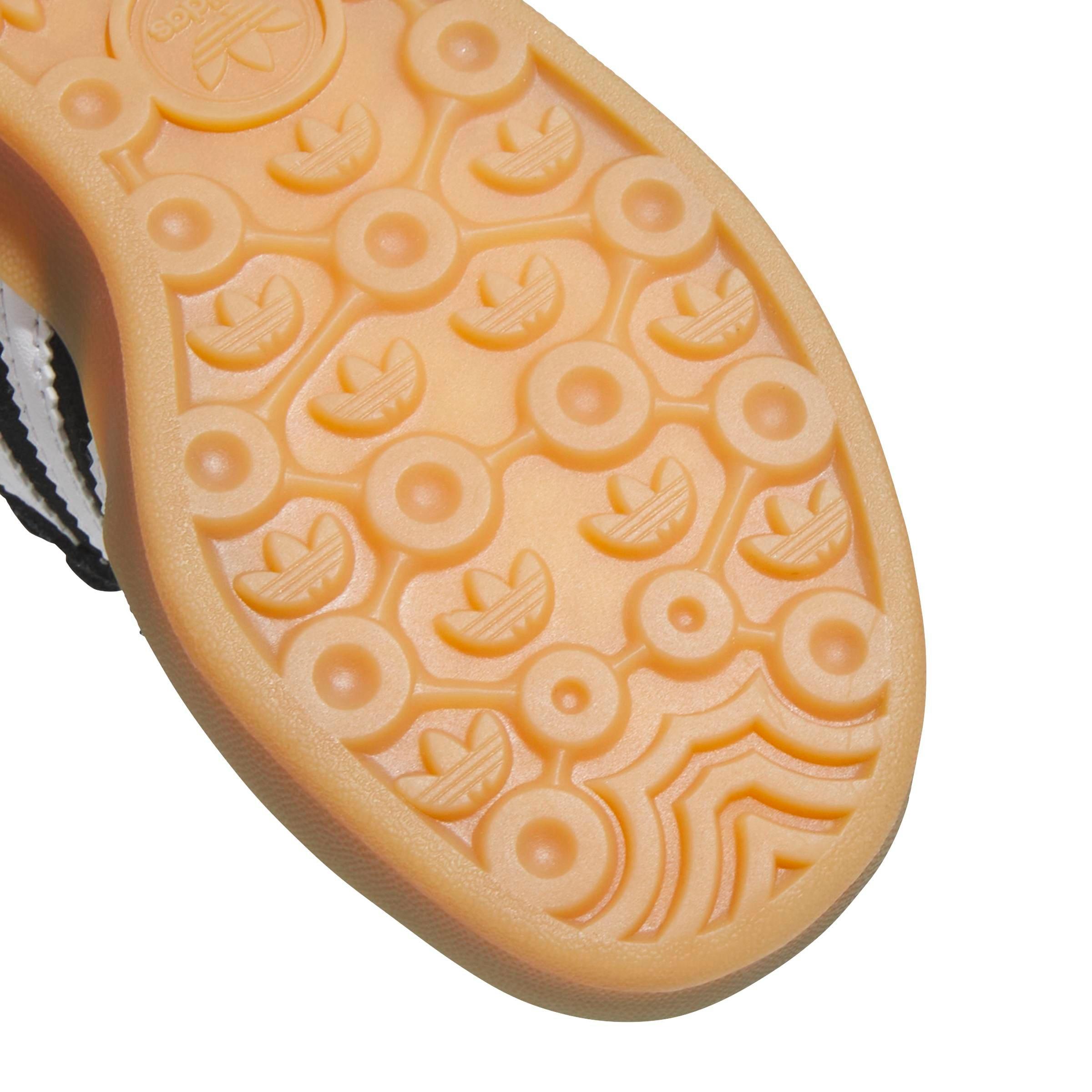 adidas Originals Gazelle Indoor "Core Black/Ftwr White/Gum 2" Preschool Boys' Shoe - BLACK/WHITE/GUM Thumbnail View 8