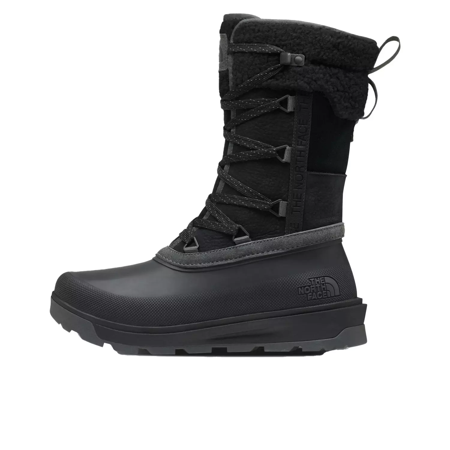 The North Face Shellista V Mid "TNF Black/Asphalt Grey" Women's Waterproof Boot - BLACK/GREY