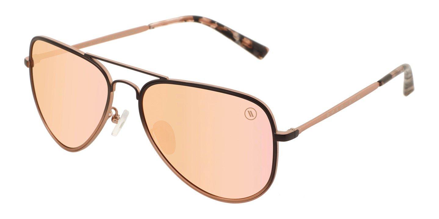 Blenders A Series Heavenly Shine Polarized Mirrored Sunglasses - BLACK/PINK Thumbnail View 4