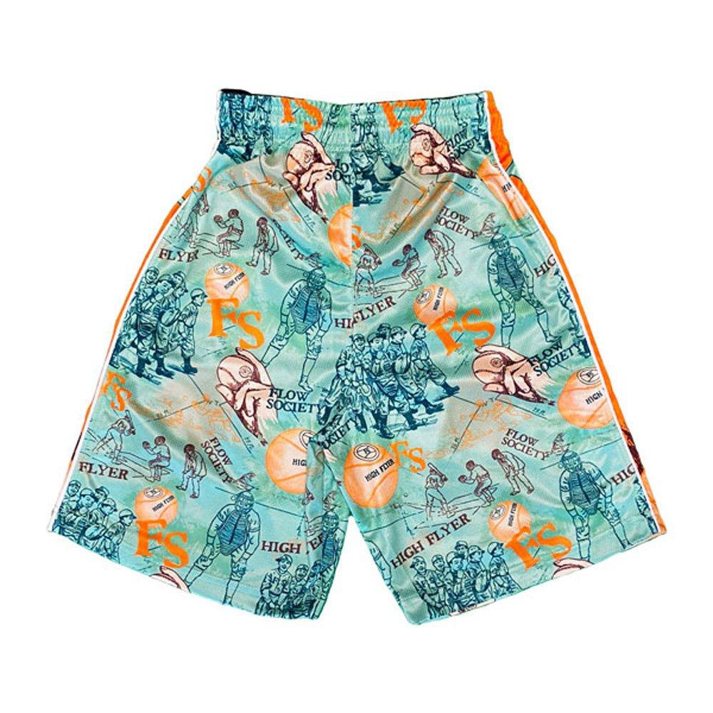 Flow Society Retro High Flyer Baseball Big Boys' Mint Shorts