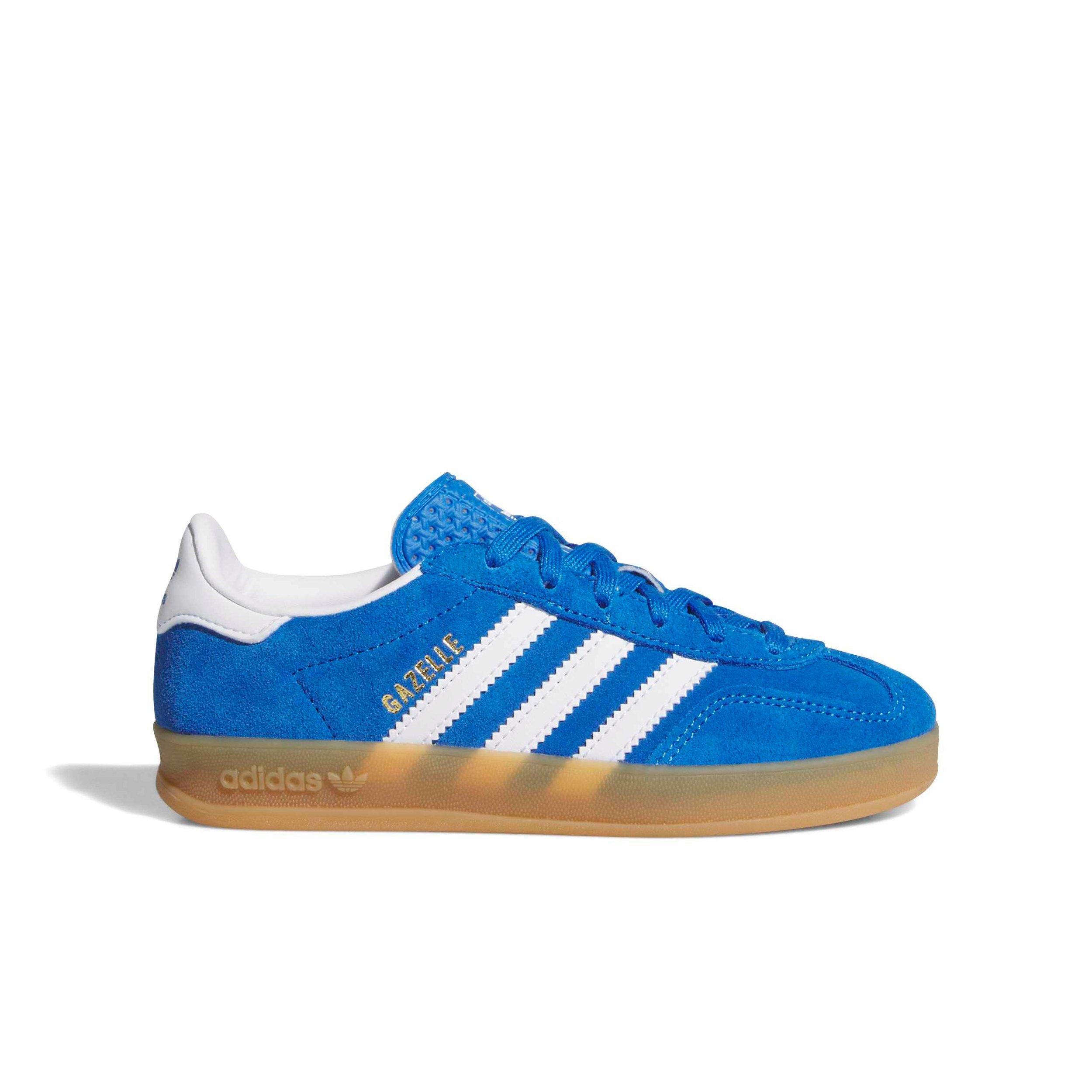 adidas Originals Gazelle Indoor "Bluebird/Ftwr White/Gum 2" Preschool Boys' Shoe - BLUEBIRD/WHITE/GUM Thumbnail View 1