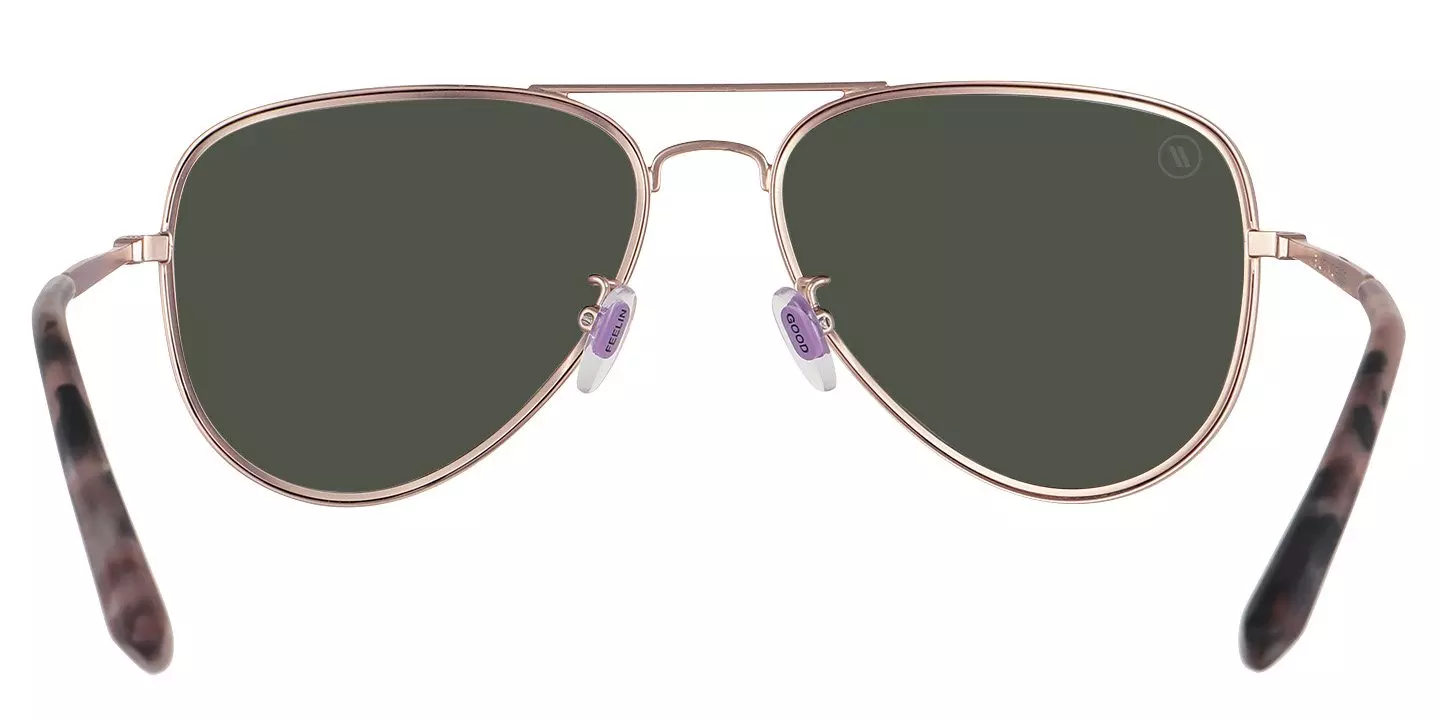 Blenders A Series Lilac Lacey Polarized Mirrored Sunglasses - PURPLE