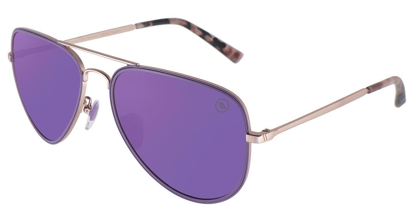 Blenders A Series Lilac Lacey Polarized Mirrored Sunglasses - PURPLE Thumbnail View 3