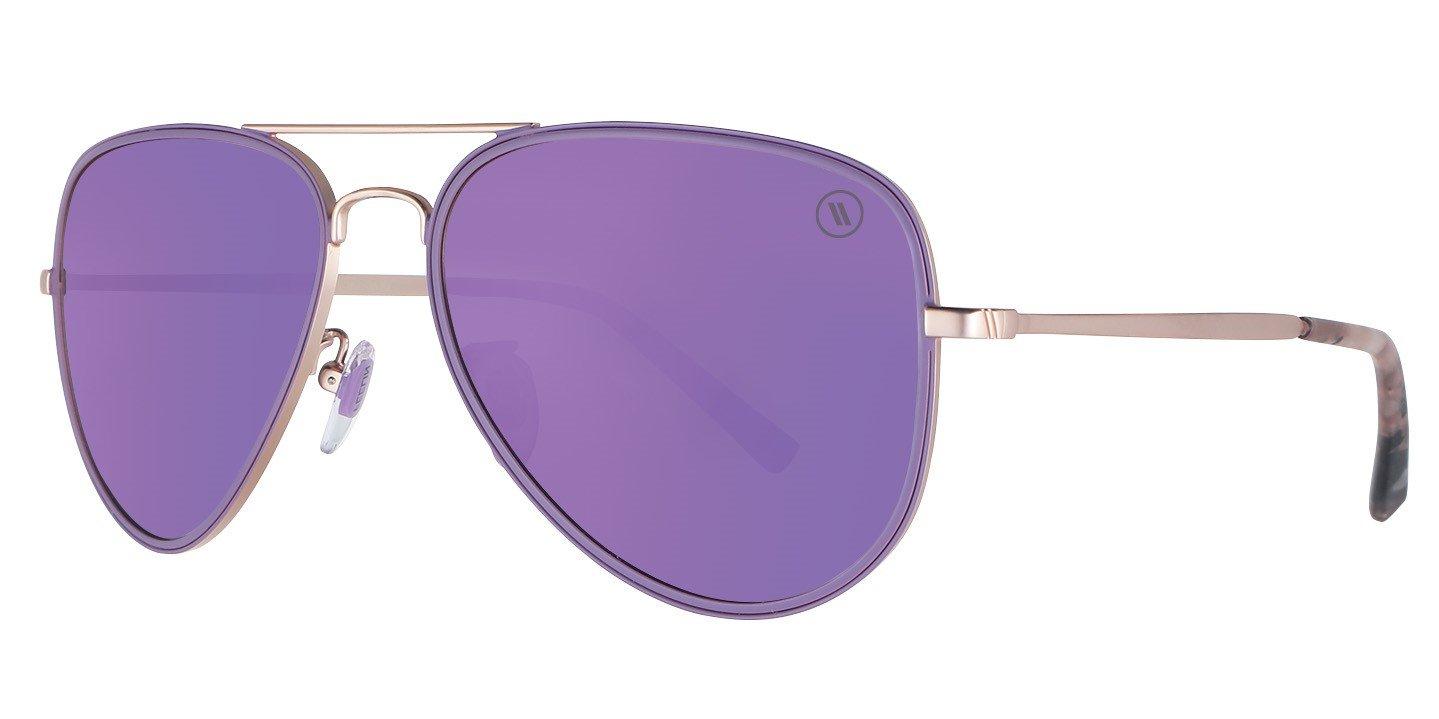 Blenders A Series Lilac Lacey Polarized Mirrored Sunglasses - PURPLE Thumbnail View 4