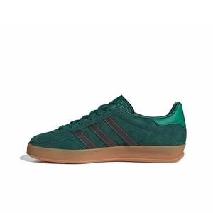 adidas Originals Gazelle Indoor "Collegiate Green/Aurora Coffee/Court Green" Grade School Boys' Shoe