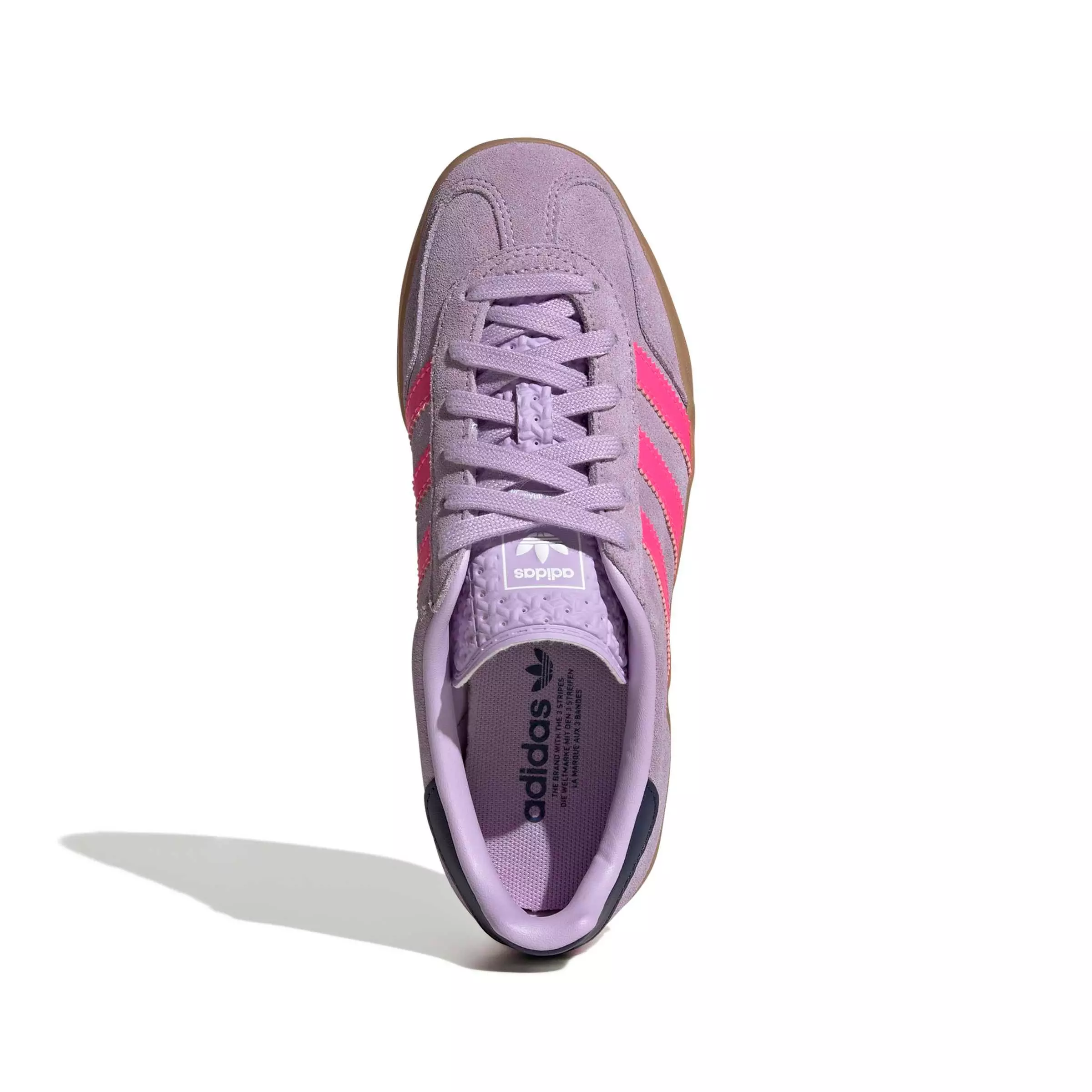 adidas Originals Gazelle Indoor "Powder Plum/Lucid Pink/Gum 2" Grade School Girls' Shoe - PLUM/PINK/GUM
