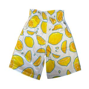 Flow Society Big Boys' Lemon Squeeze Shorts -White